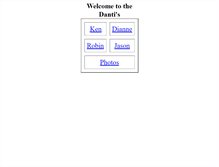 Tablet Screenshot of danti.com